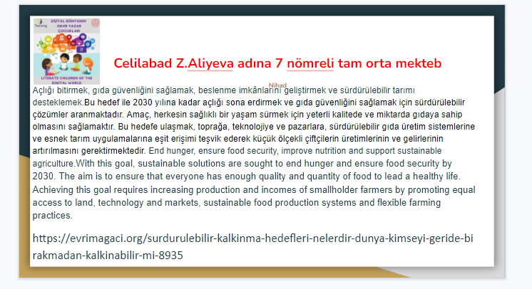 Sürdürülebilir Kalkınma Hedefleri Araştırma Kitabı by Şule - Ourboox.com
