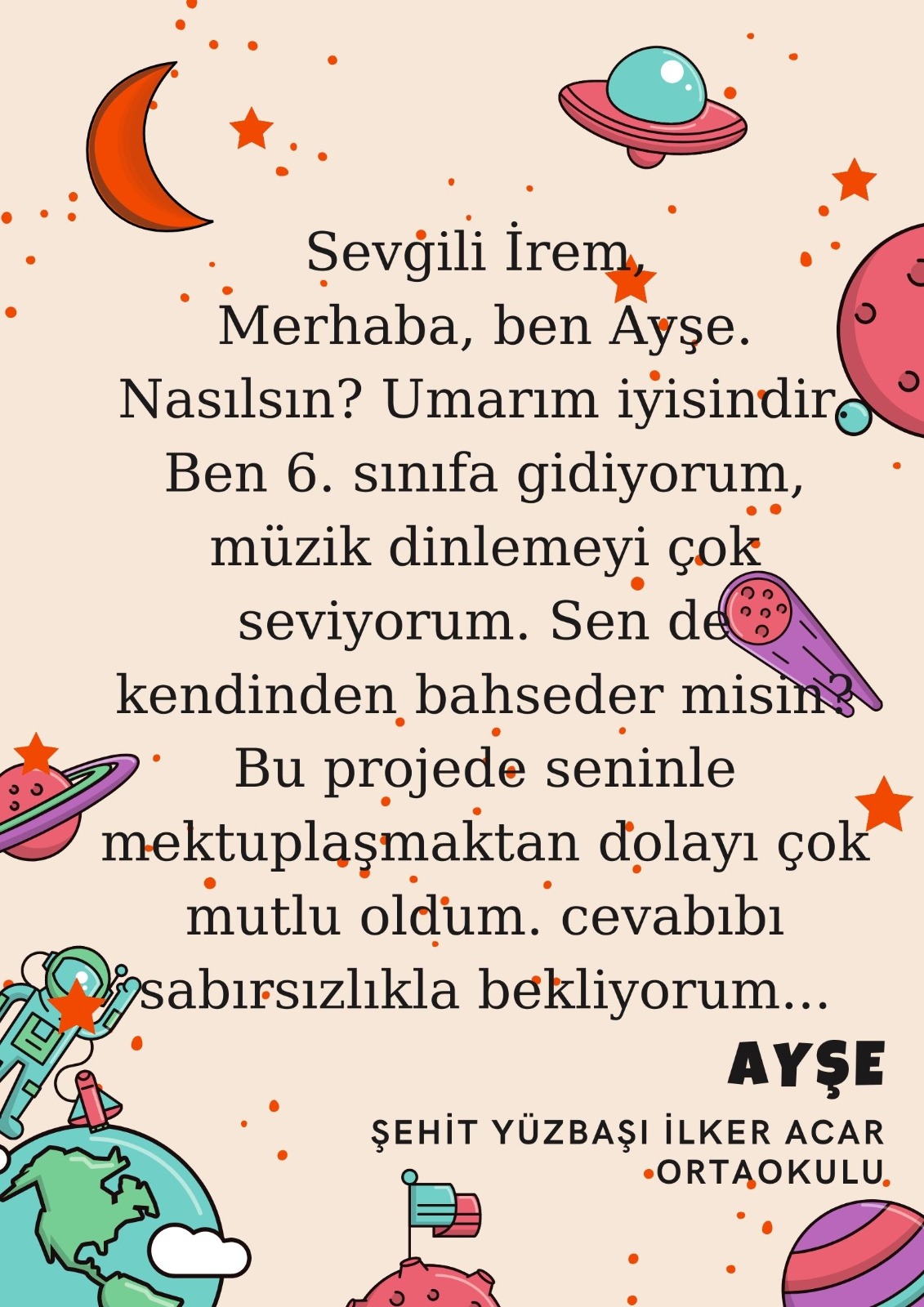 Mektup Arkadaşlığı by Sümeyye Dirlik Elik - Ourboox.com