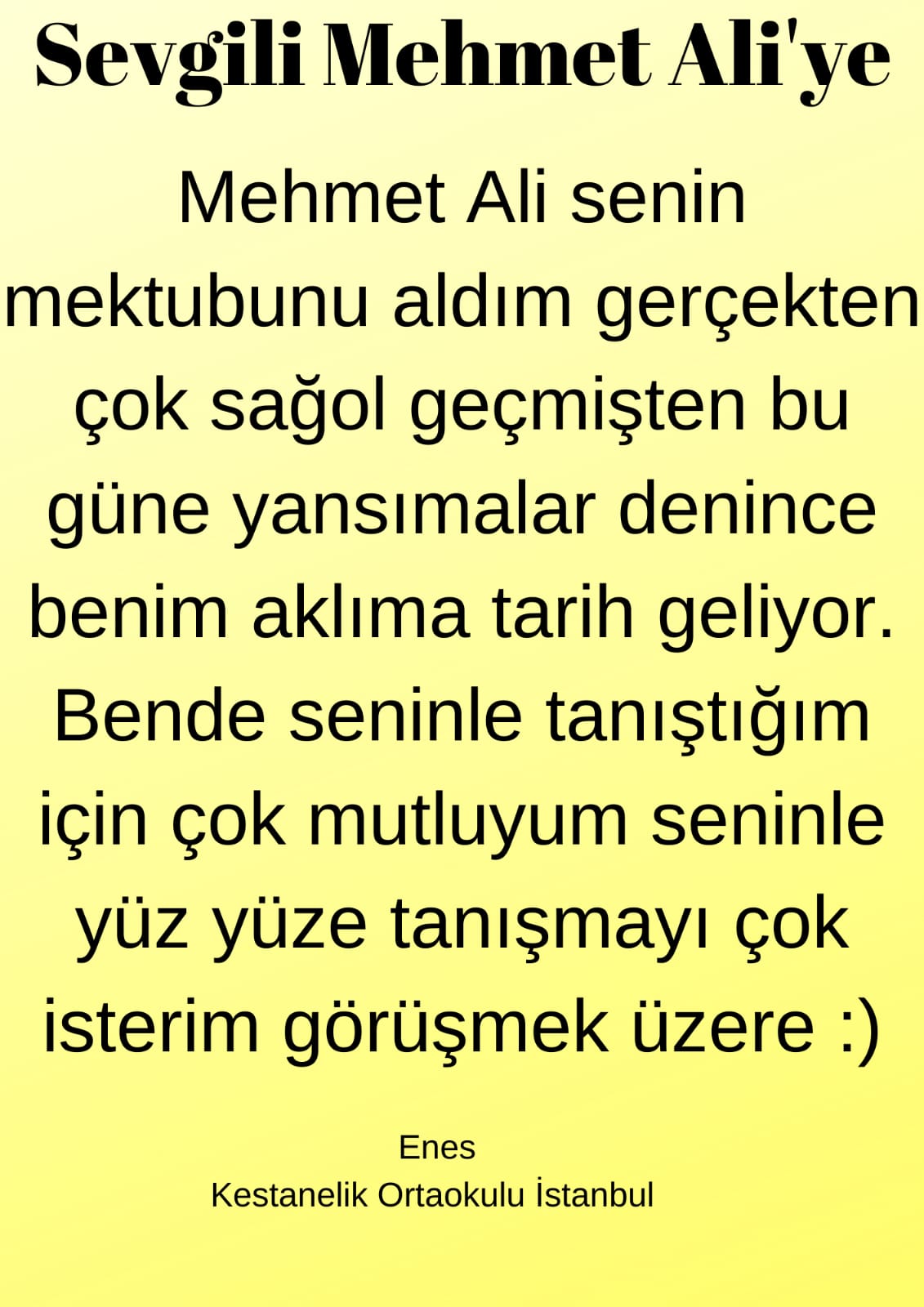 Mektup Arkadaşlığı by Sümeyye Dirlik Elik - Ourboox.com