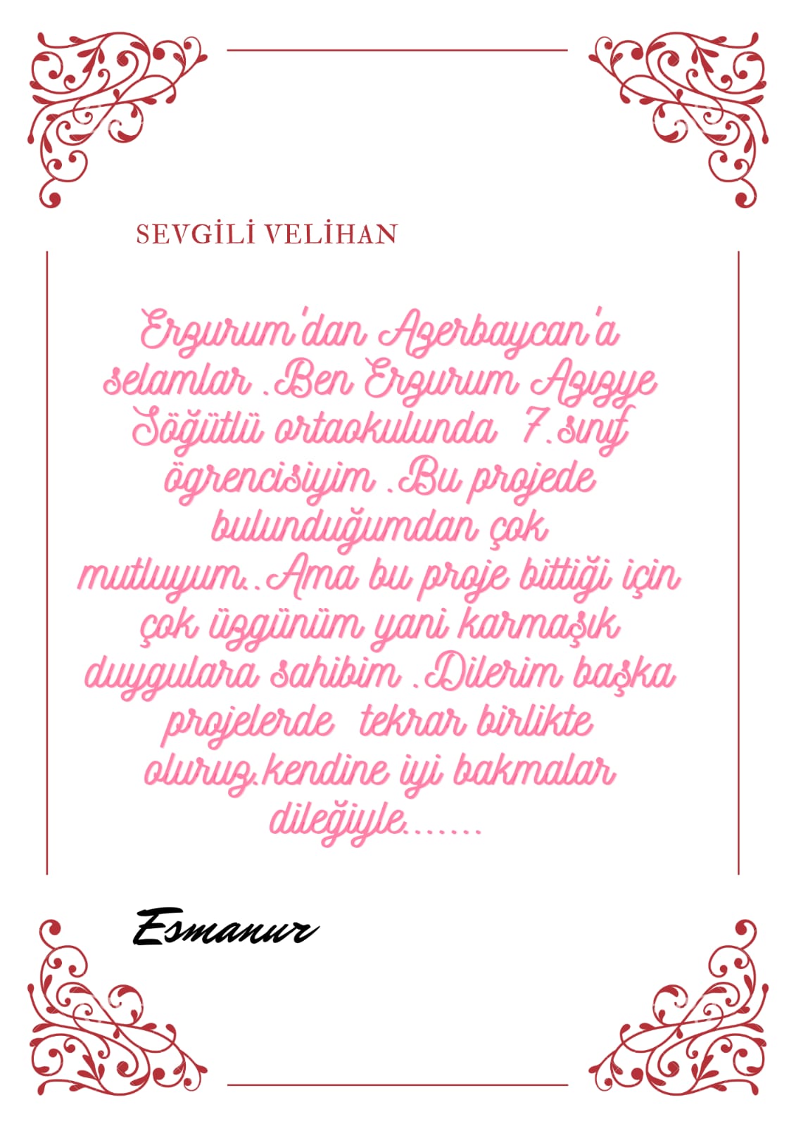 MEKTUP ARKADAŞLIĞI by Bilge - Ourboox.com