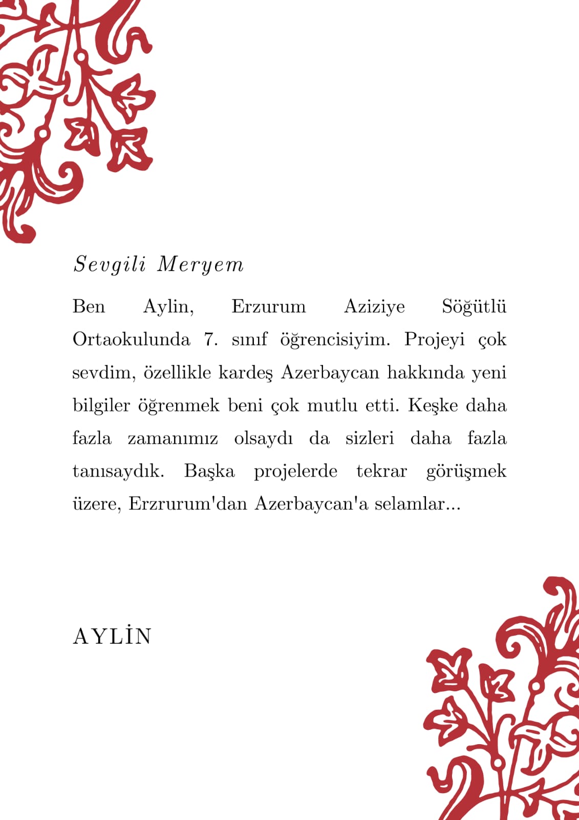 MEKTUP ARKADAŞLIĞI by Bilge - Ourboox.com