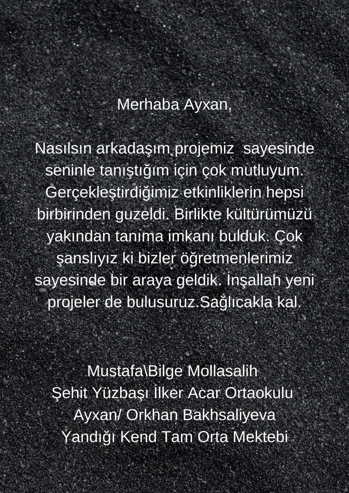 MEKTUP ARKADAŞLIĞI by Bilge - Ourboox.com