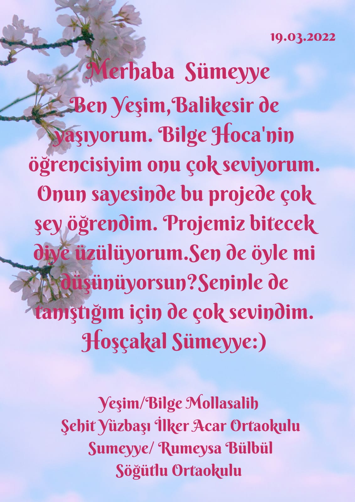 MEKTUP ARKADAŞLIĞI by Bilge - Ourboox.com