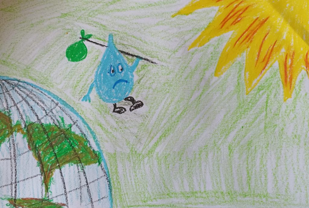 SUYUMUZ TÜKENİYOR by Mine Turasan - Illustrated by E TWİNNING SIFIR İSRAF SIFIR AÇLIK PROJE EKİBİ - Ourboox.com