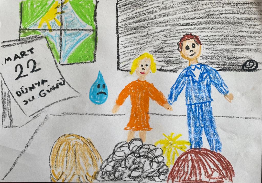 SUYUMUZ TÜKENİYOR by Mine Turasan - Illustrated by E TWİNNING SIFIR İSRAF SIFIR AÇLIK PROJE EKİBİ - Ourboox.com