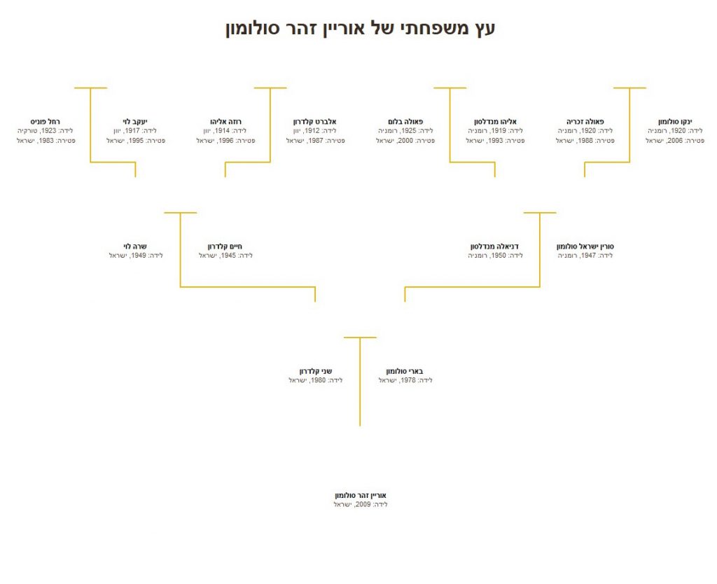 עבודת שורשים – אוריין סולומון by  - Ourboox.com