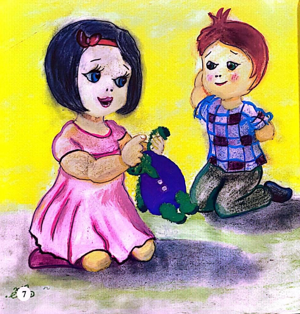 قصة هذه لُعبتي by nadia - Illustrated by شادية زيدان - Ourboox.com