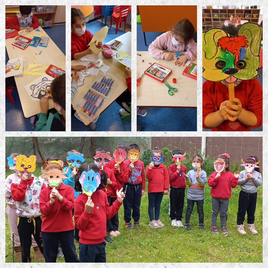 OKULLARDA ORMAN SEN DE DOĞAYLA CANLAN -project masks by Pece Kocovski - Ourboox.com