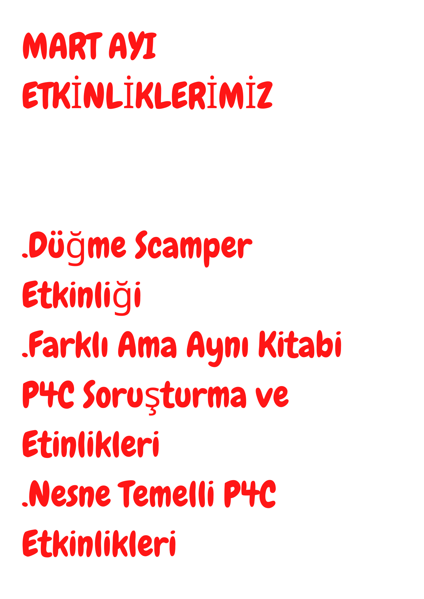 FELSEFECİ KUKLALAR PROJESİ MART AYI E BOOK by yurdanur teke - Ourboox.com