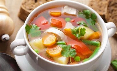 مراحل تحضير شوربة الخضار by antsar - Illustrated by روضة النور - Ourboox.com