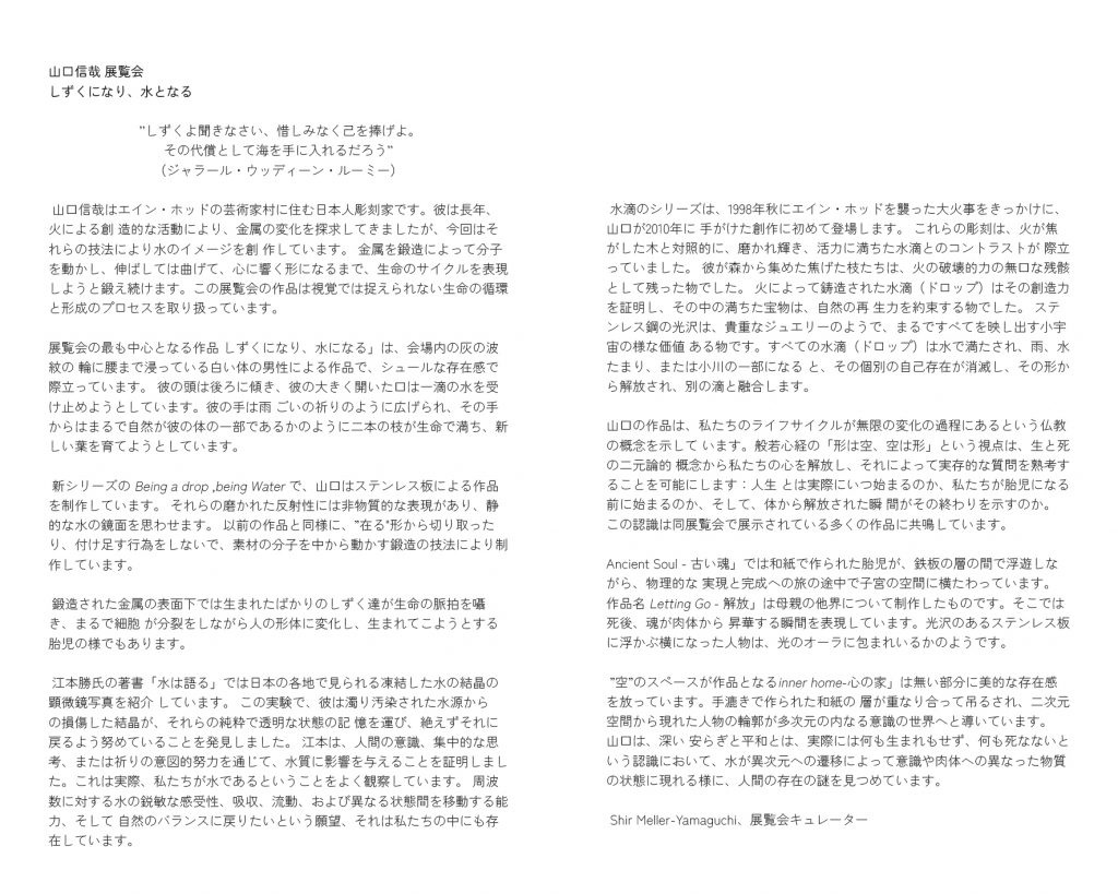 being a drop being water by yael grossman - Ourboox.com