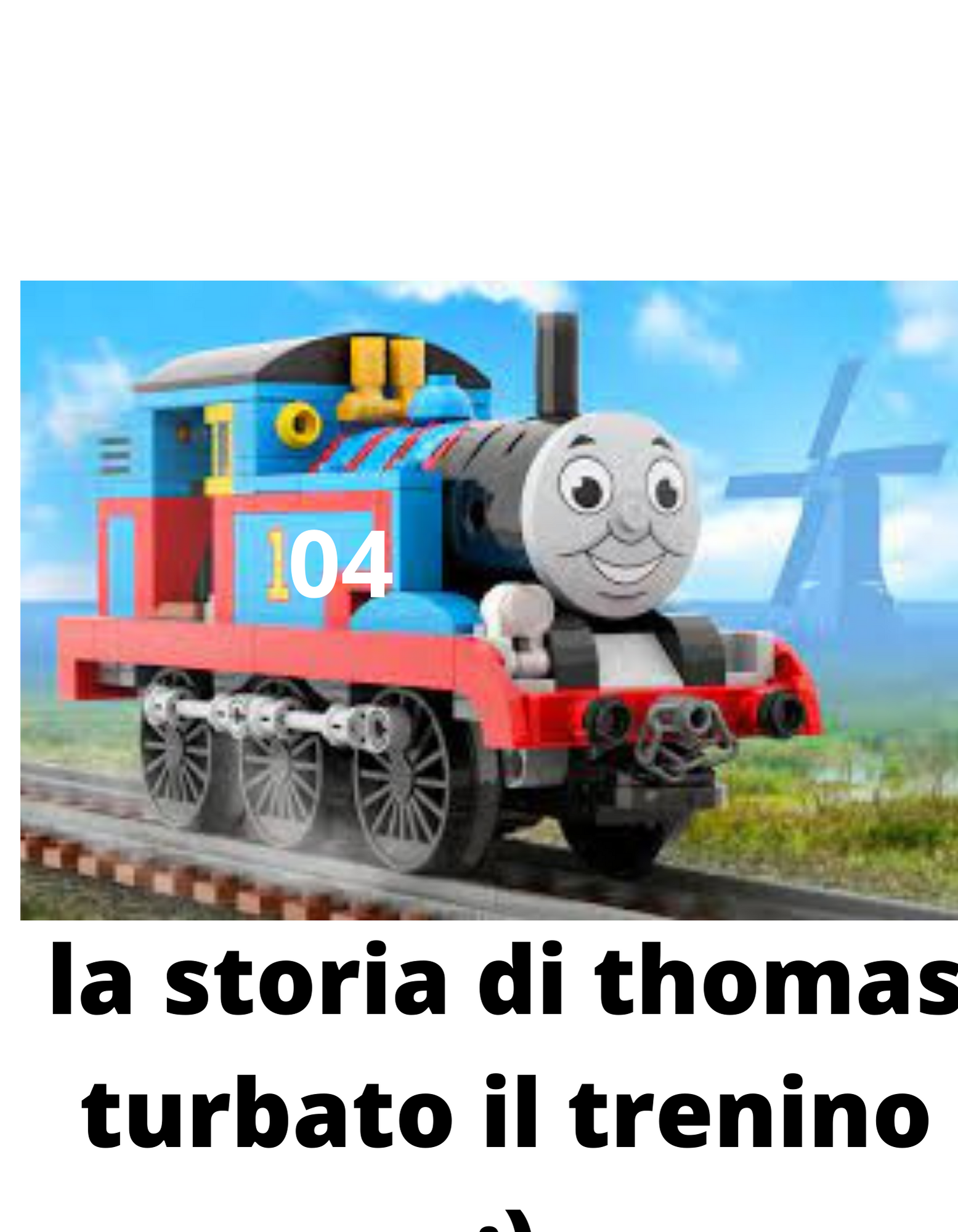 il trenino thomas by tu masch - Ourboox.com