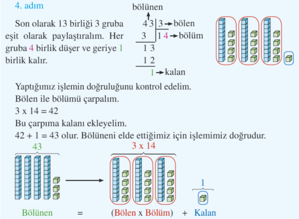 DOĞAL SAYILARLA BÖLME İŞLEMİ by Turan DİYAR - Ourboox.com