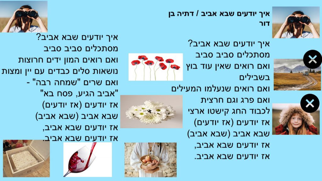 הגדה לחופשה – גן כלנית by miri polihovsky - Ourboox.com