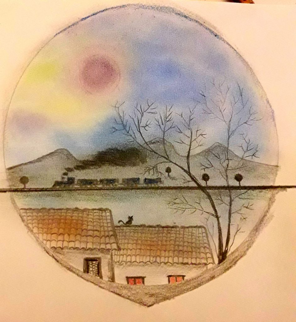 CENGİZ AYTMATOV ROMAN SAHNELERİ by tuba demircan - Illustrated by TUĞBA DEMİRCAN - Ourboox.com