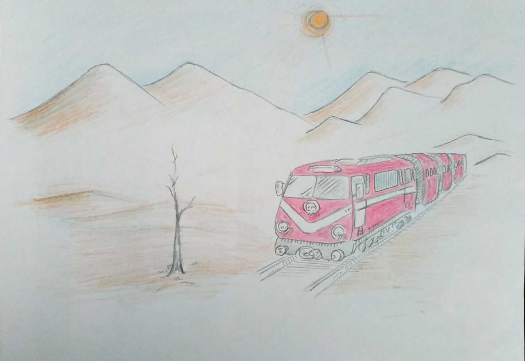 CENGİZ AYTMATOV ROMAN SAHNELERİ by tuba demircan - Illustrated by TUĞBA DEMİRCAN - Ourboox.com