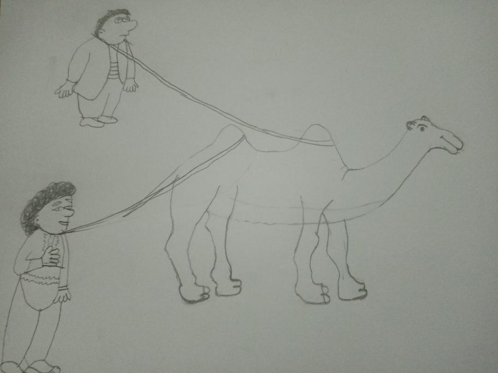 CENGİZ AYTMATOV ROMAN SAHNELERİ by tuba demircan - Illustrated by TUĞBA DEMİRCAN - Ourboox.com