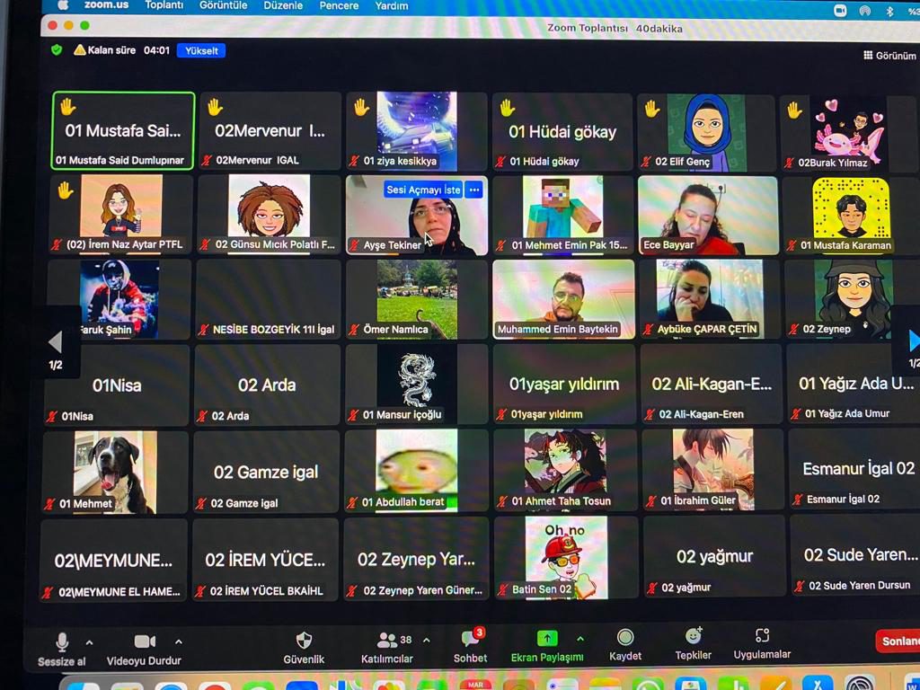 Online Speaking Cafe by baytekinme - Illustrated by 15 Temmuz Sehitleri AIHL - Ourboox.com