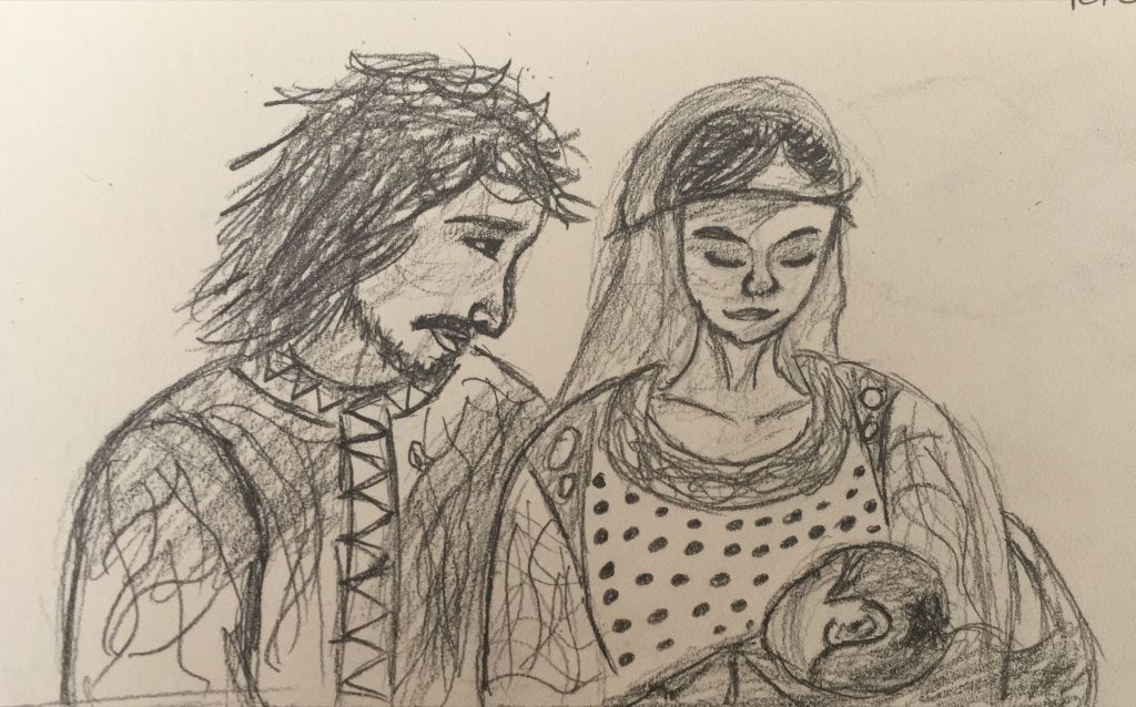 CENGİZ AYTMATOV ROMAN SAHNELERİ by tuba demircan - Illustrated by TUĞBA DEMİRCAN - Ourboox.com