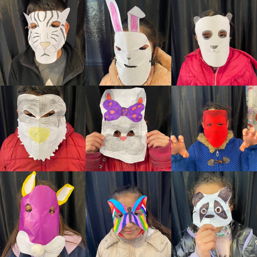 OKULLARDA ORMAN SEN DE DOĞAYLA CANLAN -project masks by Pece Kocovski - Ourboox.com