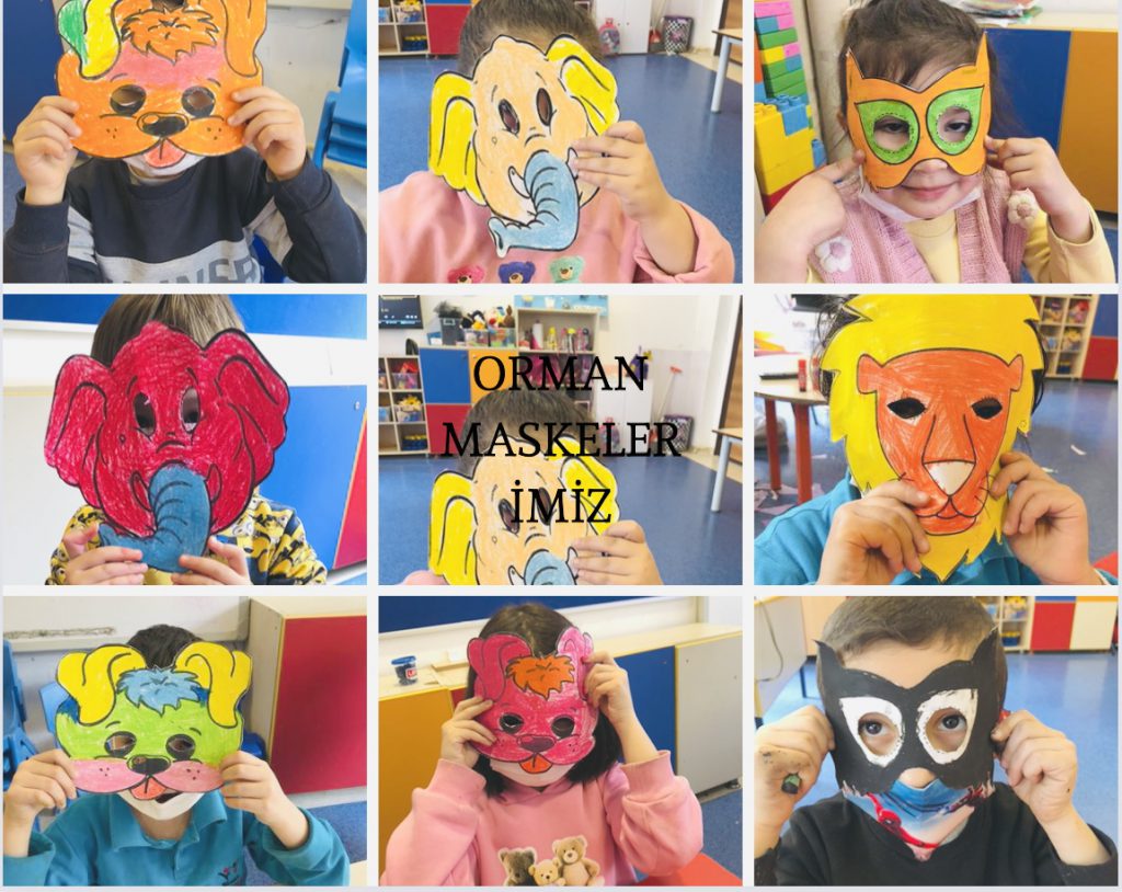 OKULLARDA ORMAN SEN DE DOĞAYLA CANLAN -project masks by Pece Kocovski - Ourboox.com