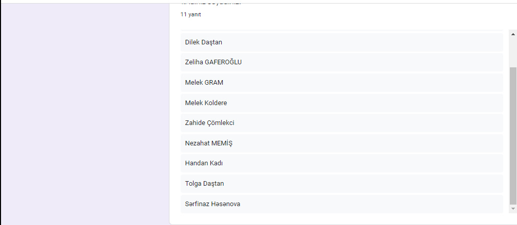 MİLLİ ŞAİLLİ ŞAİRİMİZ MEHMET AKİF VE İSTİKLAL MARŞIMIZ PROJESİ ÖĞRETMEN SON TEST SONUÇLARI by ZELİHA - Ourboox.com