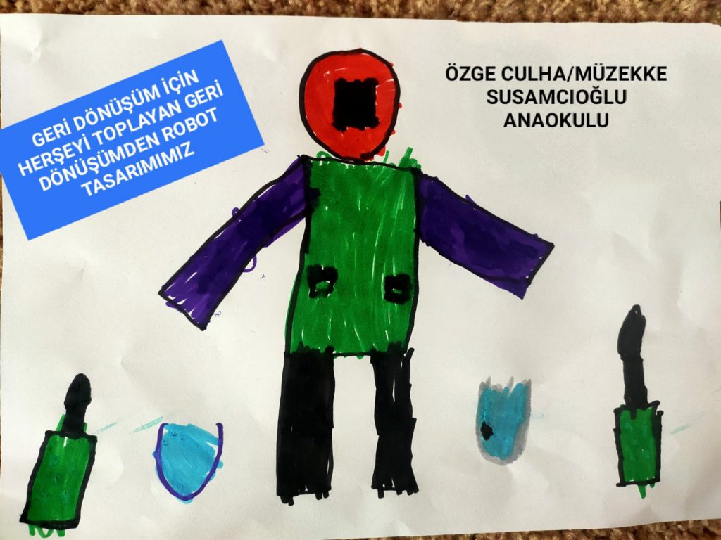 GERİ DÖNÜŞTÜREN MİNİK ELLER PROJESİ GERİ DÖNÜŞÜM ÇÖZÜM ÖNERİLERİ KİTABIMIZ by Özge - Ourboox.com