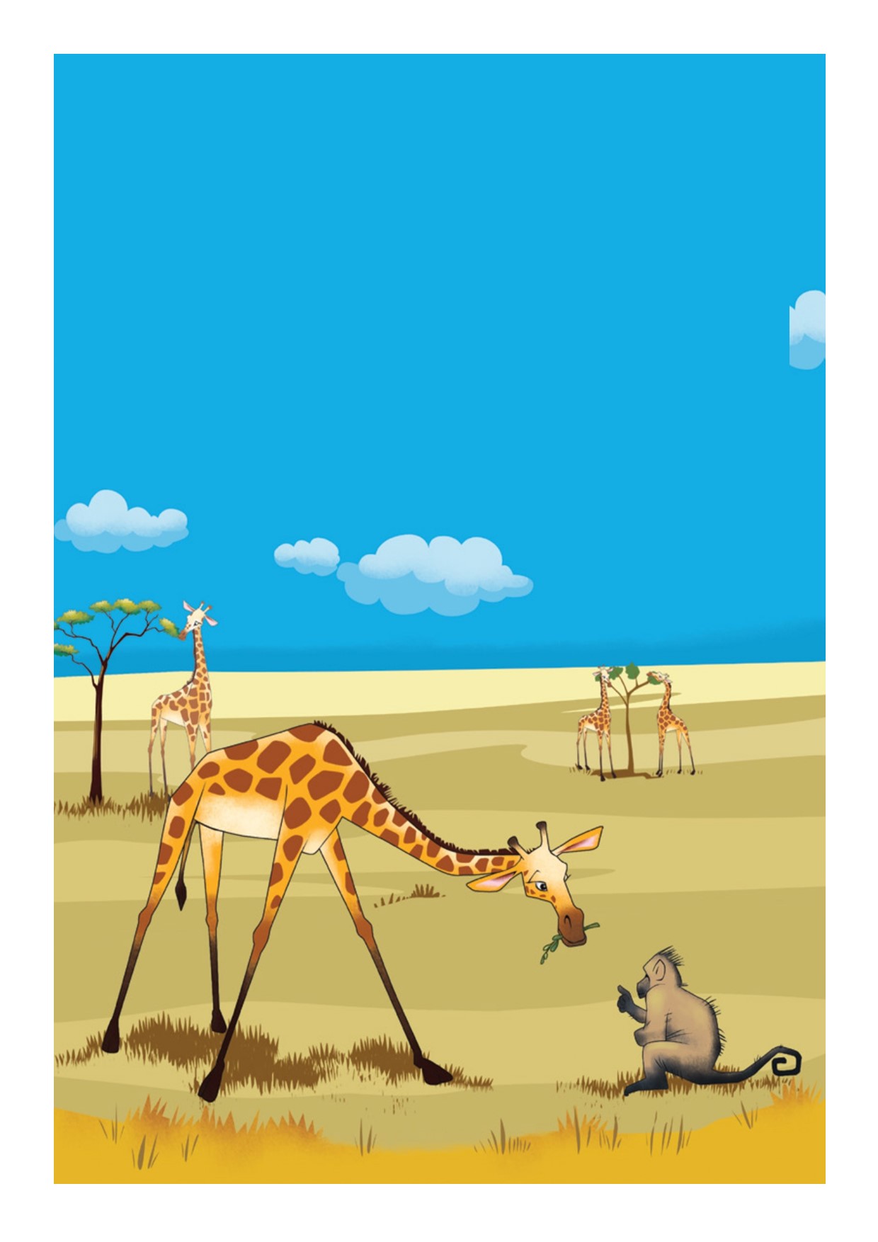 Приказка за жирафът Джинджър by Galya Mitkova - Ourboox.com