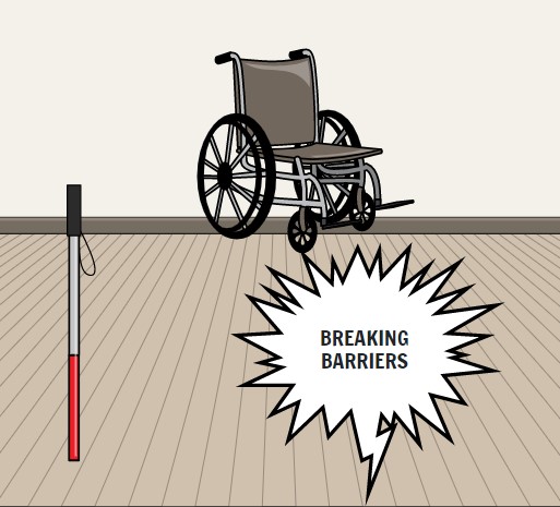 Breaking Barriers by Hatice AVŞAR - Illustrated by Yeşilköy Special Education Vocational  School - Ourboox.com
