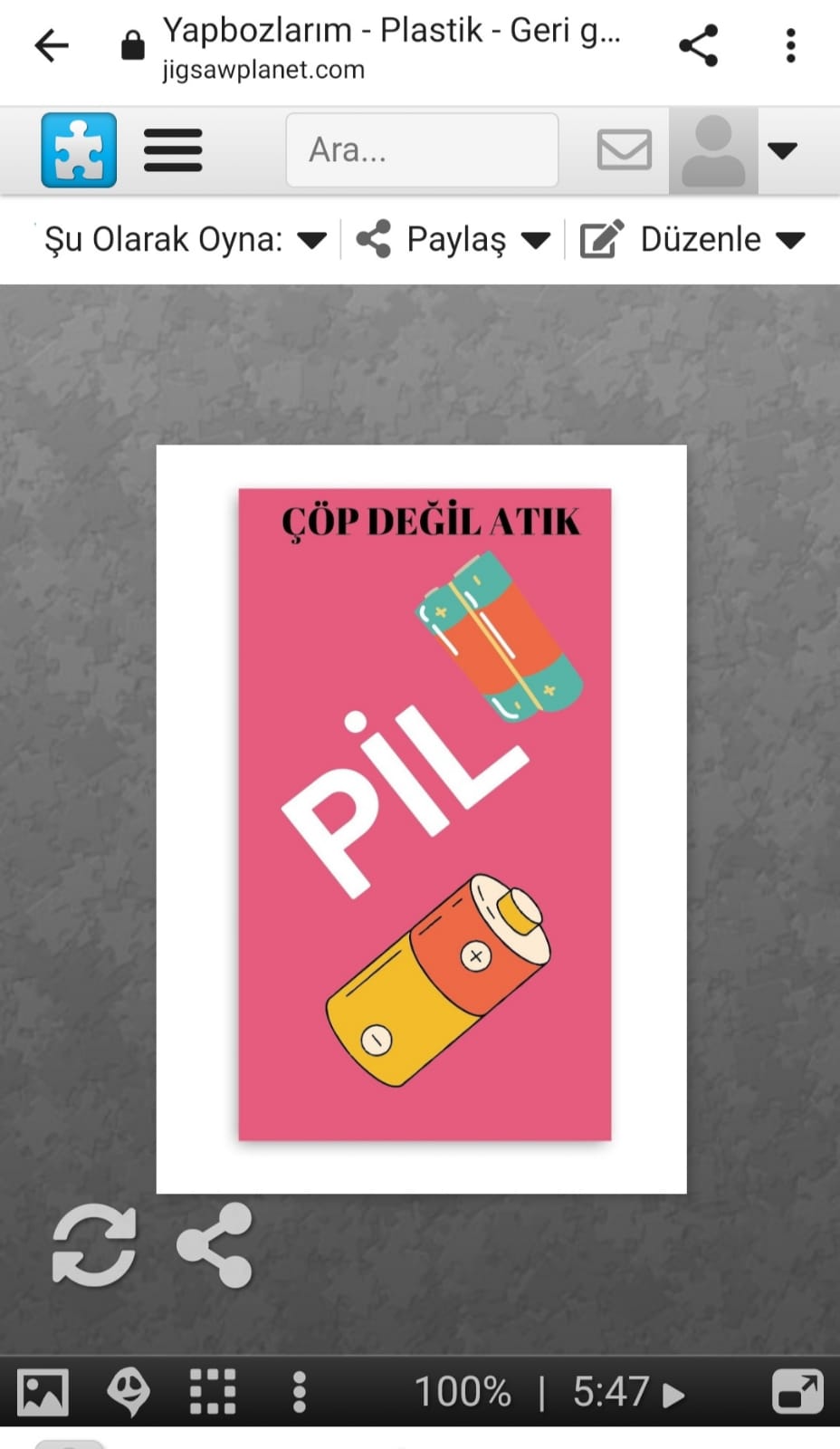 Çöp Değil Atık 1.takım by Salman EROL - Ourboox.com