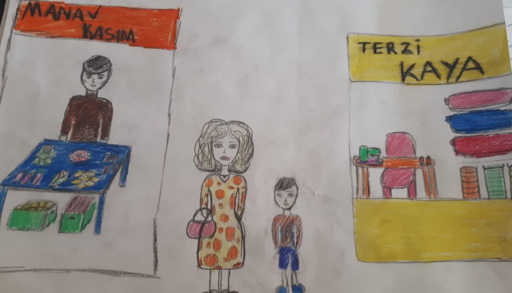 Meslekler Heryerde by ceydaceyda - Illustrated by Meslekleri Öğreniyorum proje öğrencileri - Ourboox.com