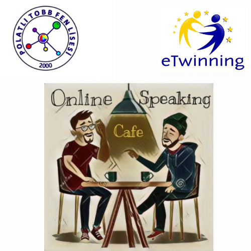 Online Speaking Cafe PTFL by Irem and Burak - Illustrated by Ayşe Bayyar - PTFL  - Ourboox.com