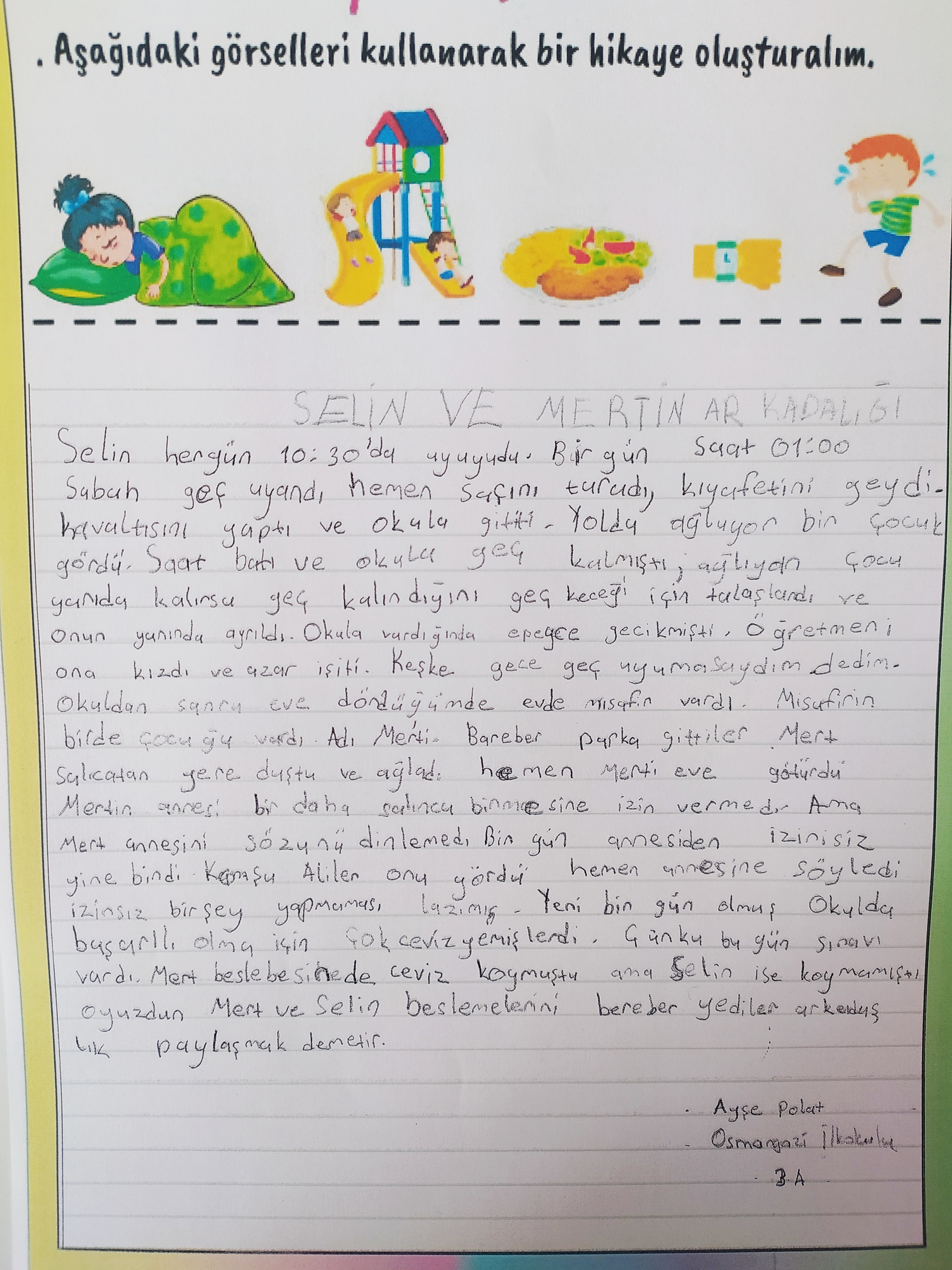 ŞANLIURFA OSMANGAZİ İLKOKULU KELİMELERDEN MASALLARA by KEVSER YETGİN - Ourboox.com