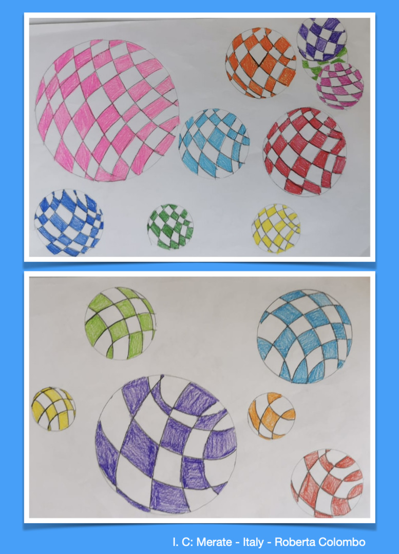 Optical illusions by eTwinning group - Illustrated by eTwinning- MathArts - Ourboox.com