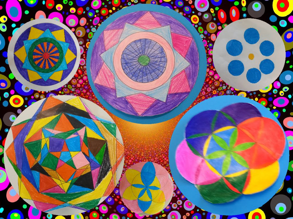 Optical illusions by eTwinning group - Illustrated by eTwinning- MathArts - Ourboox.com