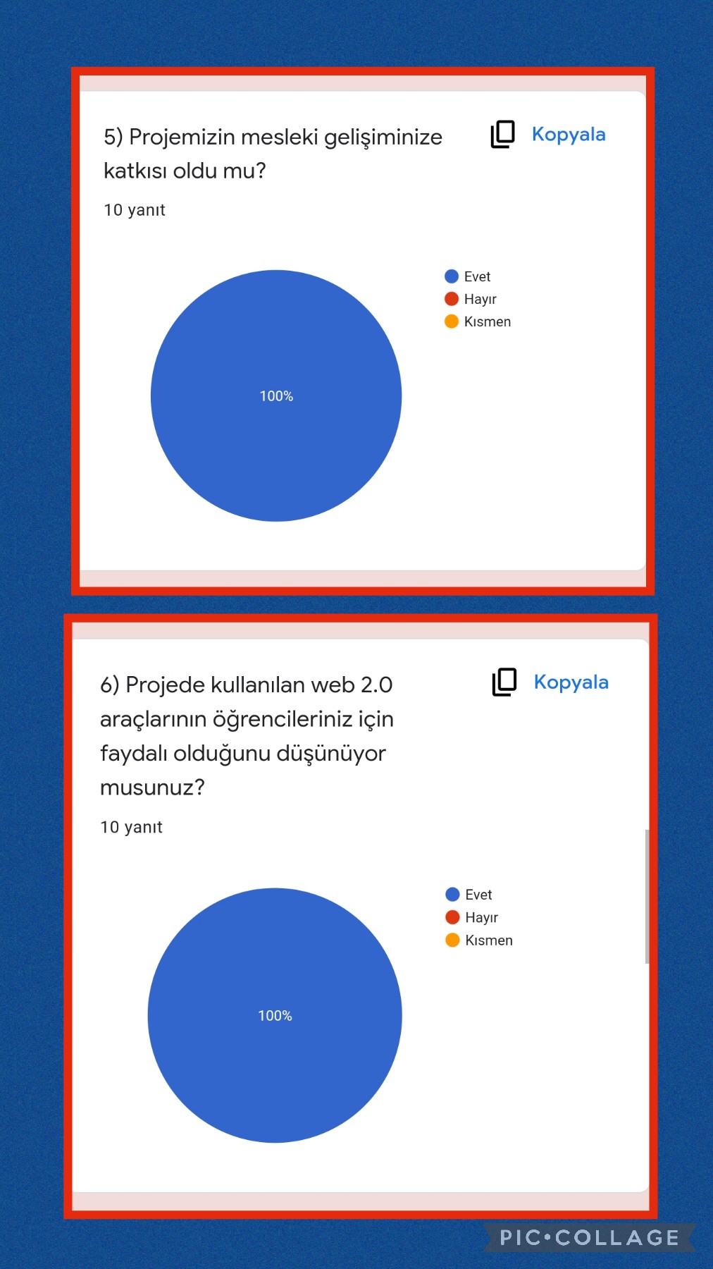 Haberim Yomuş Gibi Çek Projesi Öğretmen Proje Sonu Değerlendirme Anketi by NDE - Ourboox.com