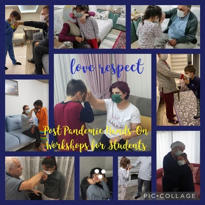 POST PANDEMIC HANDS ON WORKSH0PS FOR STUDENTS OCTOBER -VALUES WORKSHOPS WITH MY FAMILY by Tuğba KIR - Illustrated by TUĞBA KIR FAHRETTİNPAŞA PRIMARY SCHOOL 2/E - Ourboox.com