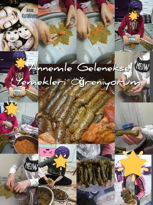 ANNEMLE GELENEKSEL YEMEK YAPMAYI ÖĞRENİYORUM by NİSAY AKDAĞCIK - Ourboox.com