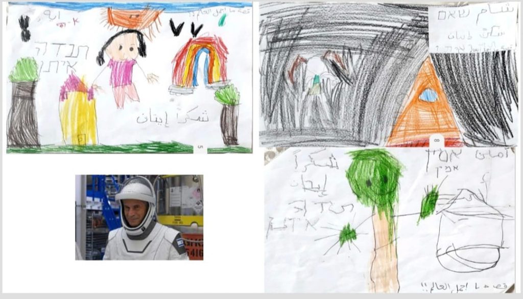 ילדי גן אליסמין מציירים לאיתן סטיבה by soher bat - Illustrated by סוהיר בט - Ourboox.com