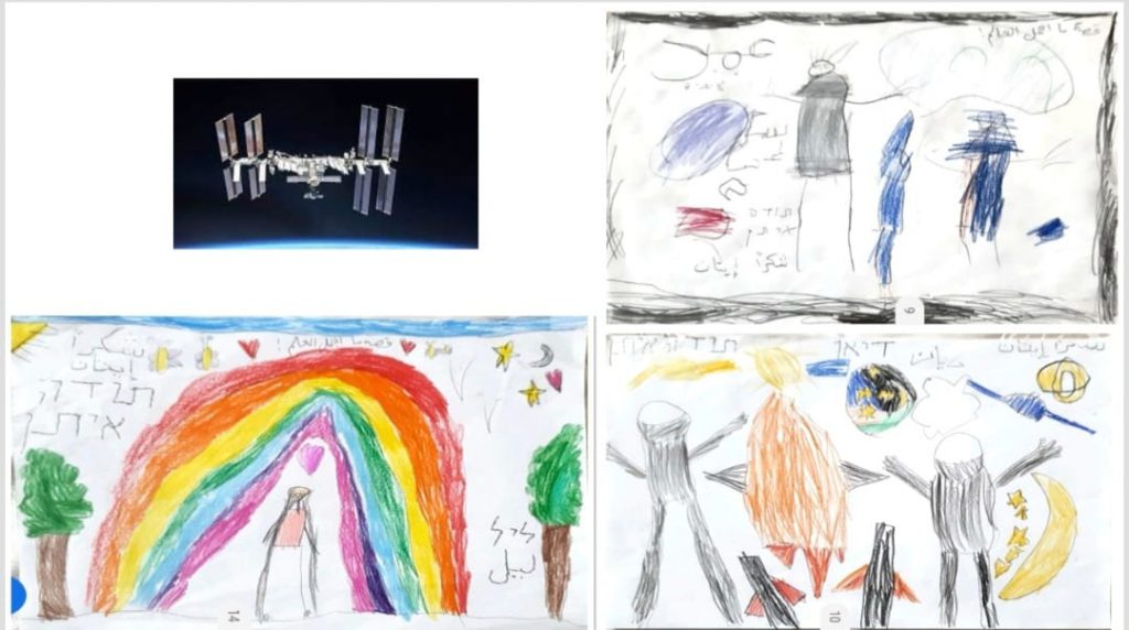 ילדי גן אליסמין מציירים לאיתן סטיבה by soher bat - Illustrated by סוהיר בט - Ourboox.com