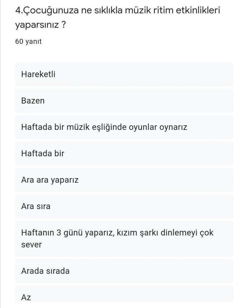 RİTMİN TADI PROJESİ VELİ ÖN ANKET RAPORU by ritmintadi projesi - Ourboox.com