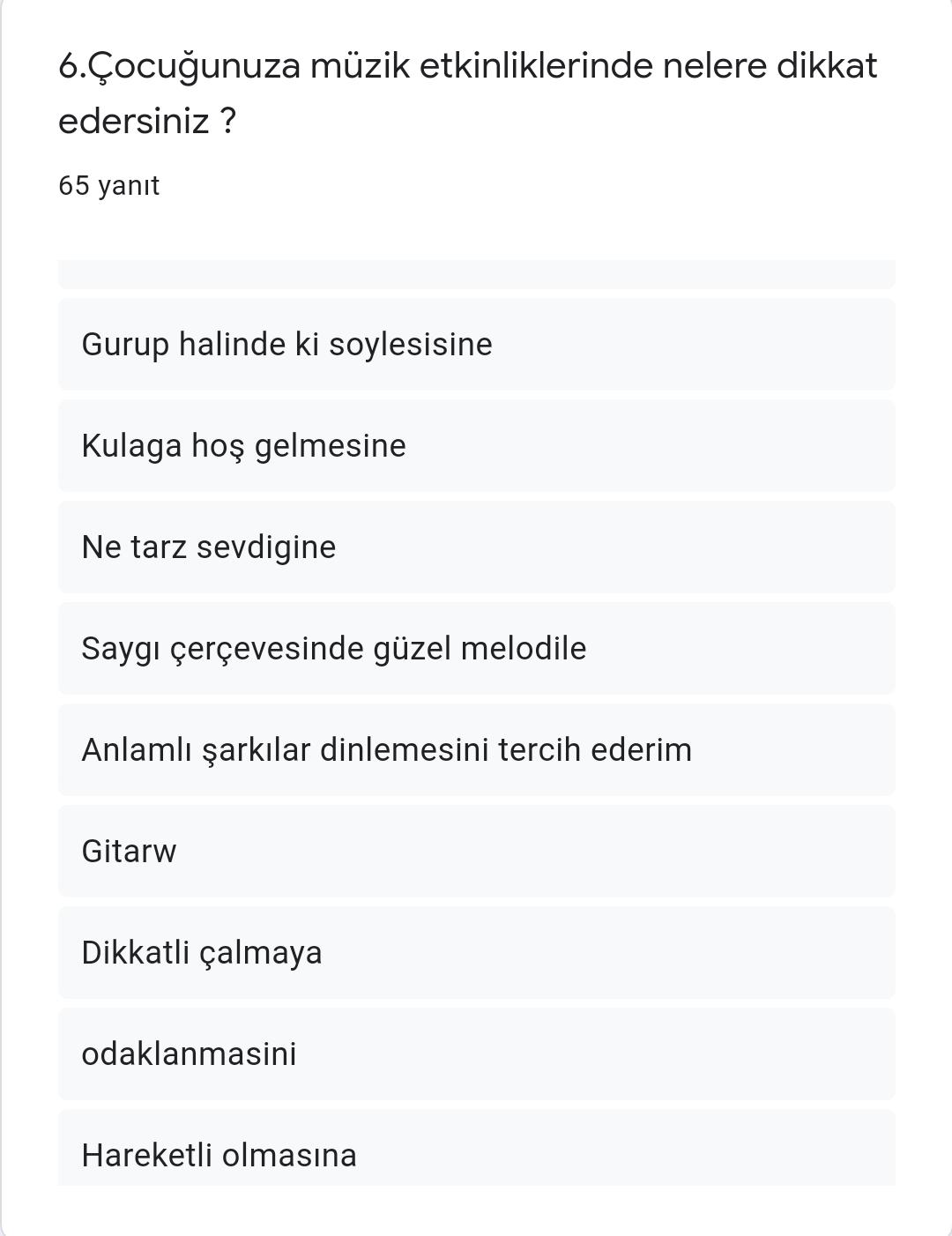RİTMİN TADI PROJESİ VELİ ÖN ANKET RAPORU by ritmintadi projesi - Ourboox.com