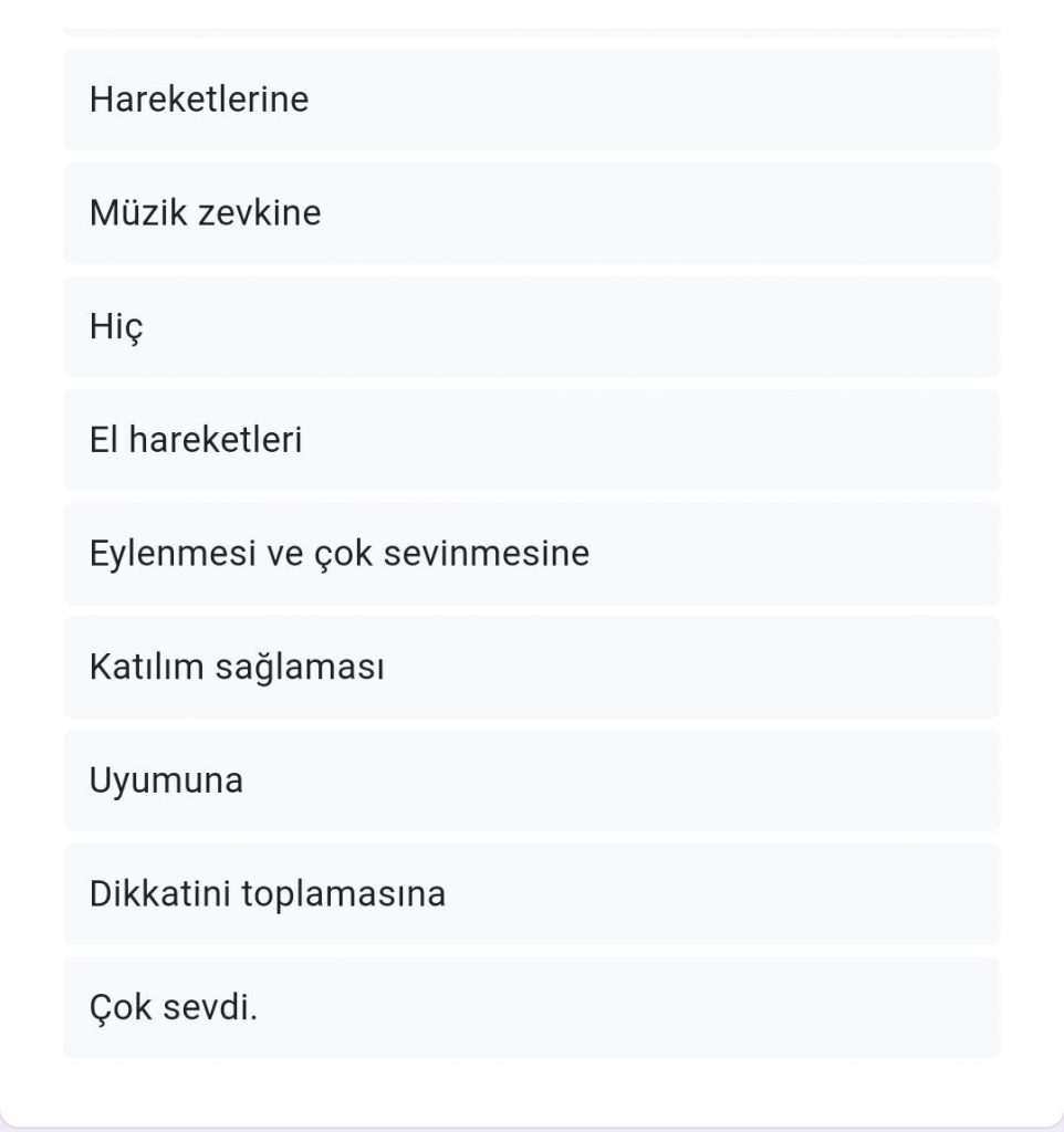 RİTMİN TADINI ÇIKAR PROJESİ VELİ SON ANKET RAPORU by ritmintadi projesi - Ourboox.com