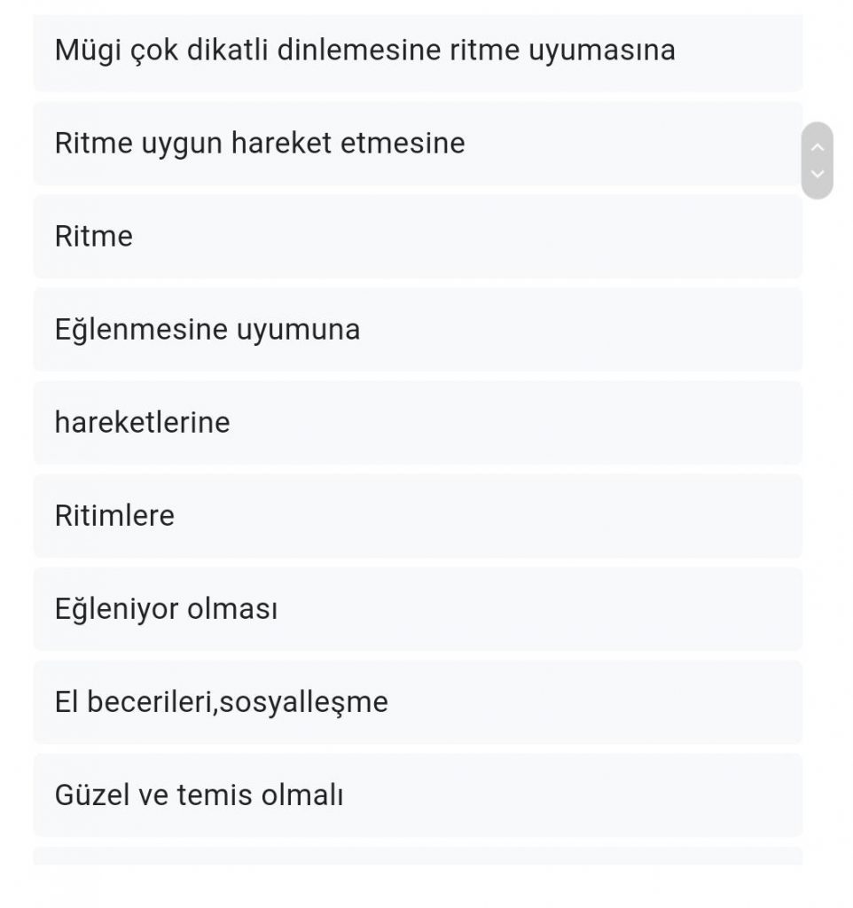 RİTMİN TADINI ÇIKAR PROJESİ VELİ SON ANKET RAPORU by ritmintadi projesi - Ourboox.com