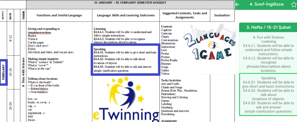 2 LANGUAGES 1 GAME eTwinning Project e-Book by ZEKİYE BERRİN DURAN - Ourboox.com