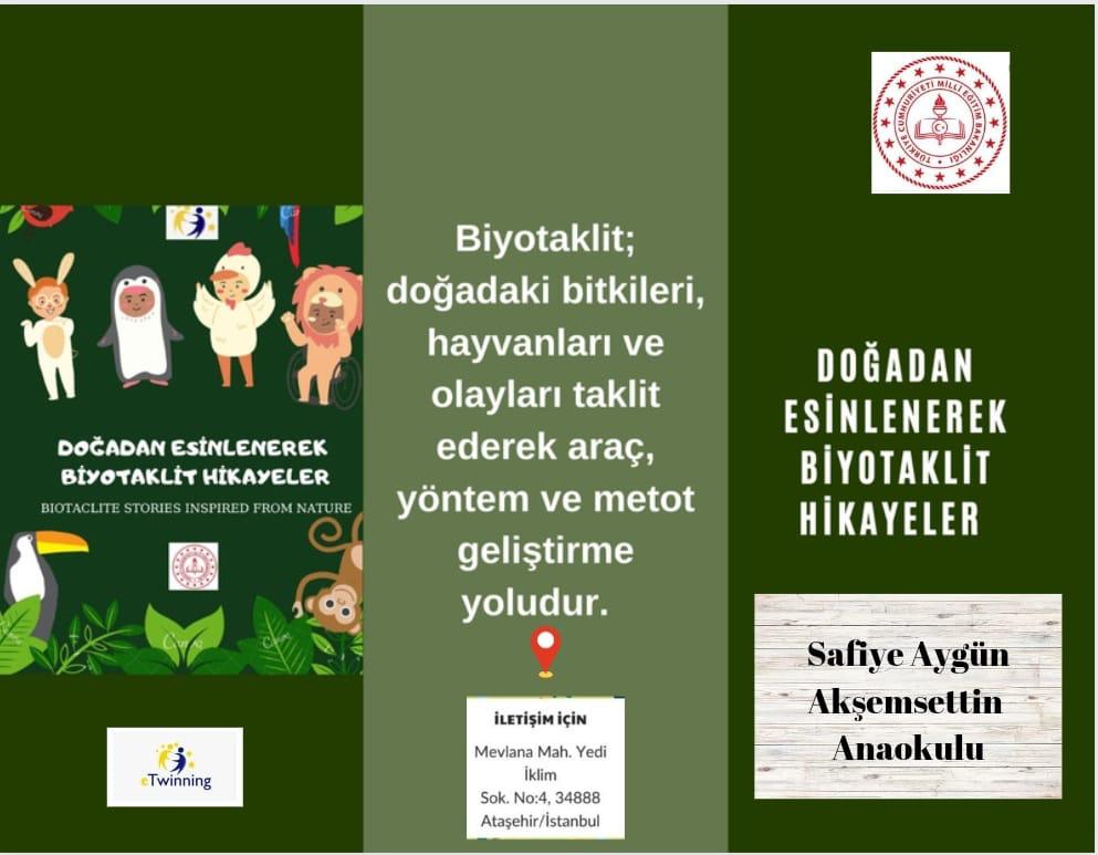DOĞADAN ESİNLENEREK BİYOTAKLİT HİKAYELER BIOTACLITE STORIES INSPIRED FROM NATURE BROŞÜR EBOOK by hande yanık - Ourboox.com