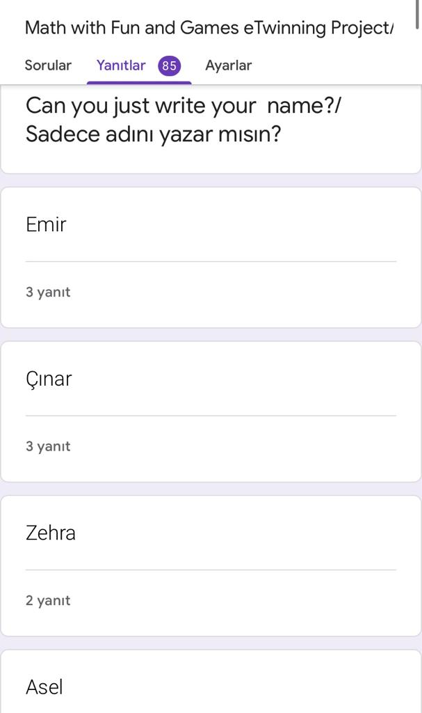 Math with Fun and Games Final Student Survey (öğrenci son anketi) by esvet - Ourboox.com