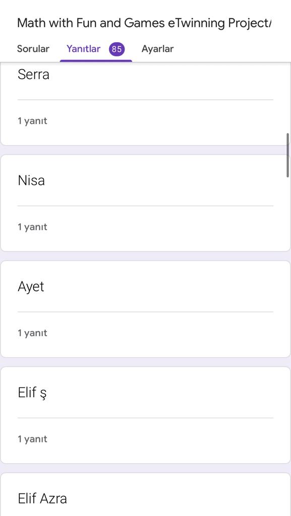 Math with Fun and Games Final Student Survey (öğrenci son anketi) by esvet - Ourboox.com