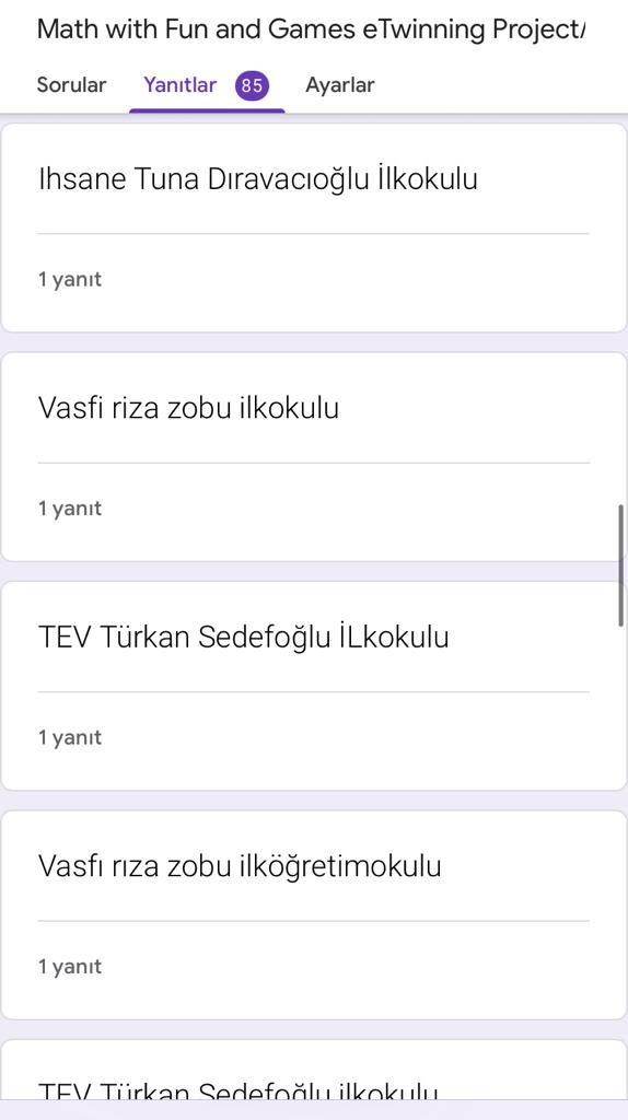 Math with Fun and Games Final Student Survey (öğrenci son anketi) by esvet - Ourboox.com