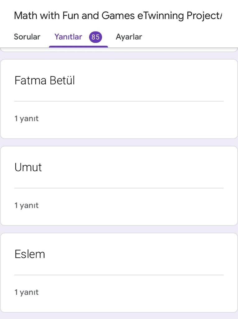Math with Fun and Games Final Student Survey (öğrenci son anketi) by esvet - Ourboox.com